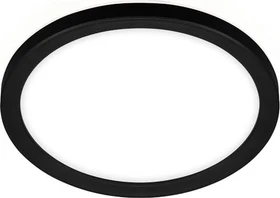 Briloner Slim LED Deckenleuchte 12W 19cm schwarz