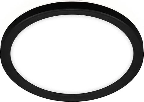Briloner Slim LED Deckenleuchte 12W 19cm schwarz