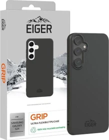 Eiger Grip Case für Samsung Galaxy S24 schwarz