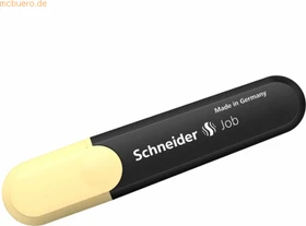 Schneider Job Pastell Textmarker vanille, 10er-Pack