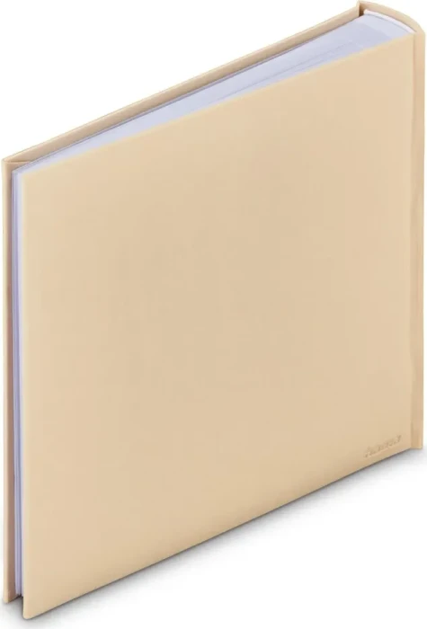 Hama Jumbo Fotoalbum, 30x30, 100 weiße Seiten, Scalea Creme
