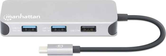 Manhattan 8-in-1 Docking Station, USB-C 3.0 [Stecker]
