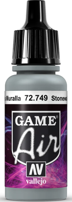 Vallejo Game Air rev.1 stonewall grey, 17ml