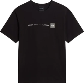 The North Face Never Stop Exploring T-Shirt kurzarm tnf black/tnf white (Herren)