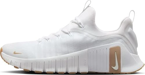 Nike Free Metcon 6 white/gum light brown/hemp (Herren)