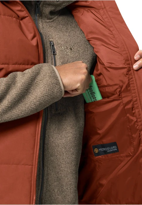Jack Wolfskin White Frost Funktionsweste carmine (Herren)