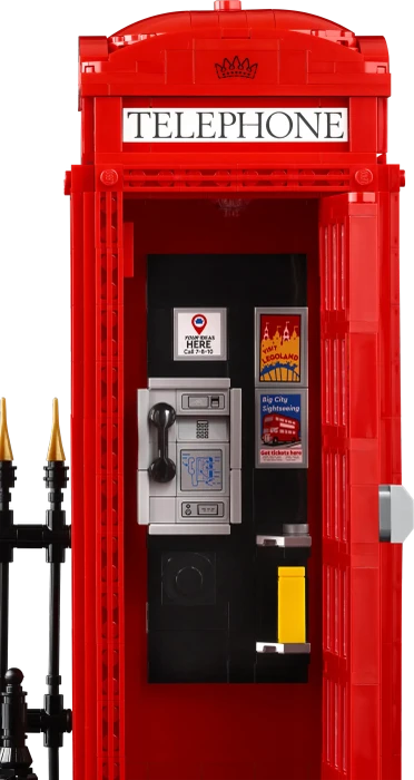 LEGO Ideas - Rote Londoner Telefonzelle