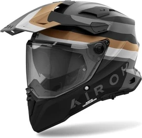 Airoh Commander 2 Doom matt schwarz/grau/gold
