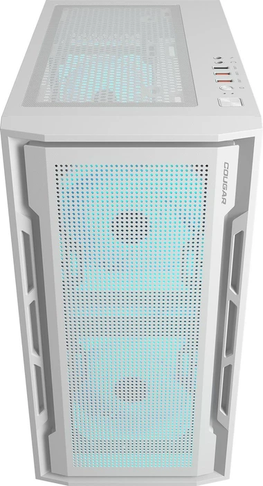 Cougar Uniface Mini RGB White, weiß, Glasfenster