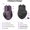 Acer OMR266 2.4GHz Wireless Mouse violett/schwarz, USB Vorschaubild