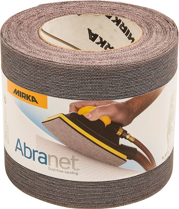 Mirka Abranet Gewebeschleifblatt Sparrolle K240, 115mm x 10m, 1 Stück