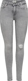 ONLY Skinny Mid Power Jeans medium blue denim (Damen)