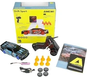 Amewi Drift Sport Muscle Car 4WD RTR blau 1:24