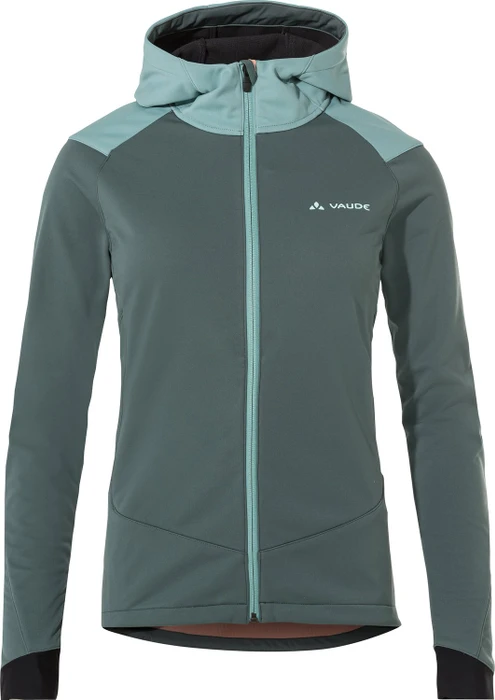 Vaude Qimsa Softshell Fahrradjacke dusty forest uni (Damen)