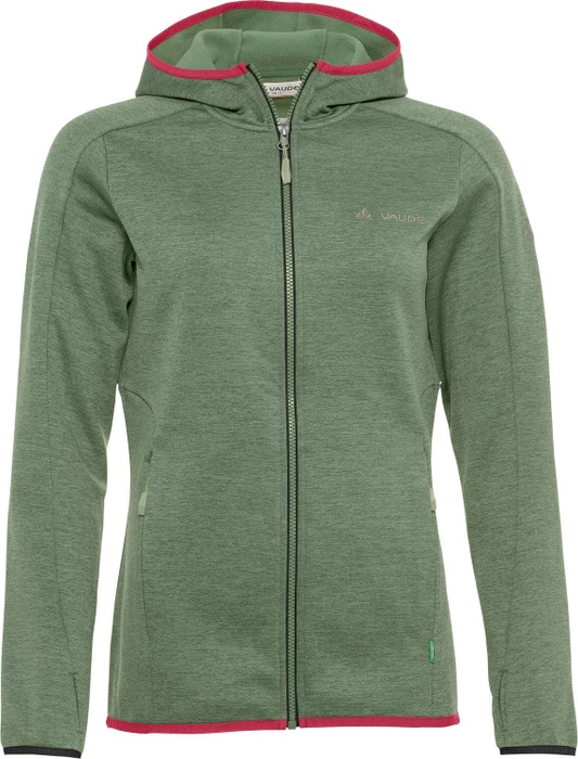 Vaude Valsorda Fleece Hoodie Funktionsjacke willow green (Damen)