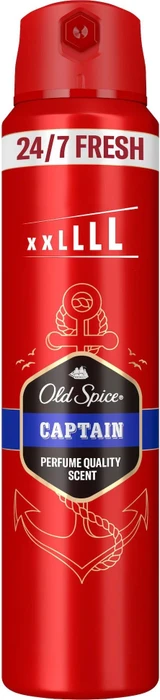 Old Spice Captain Deodorant Spray, 250ml