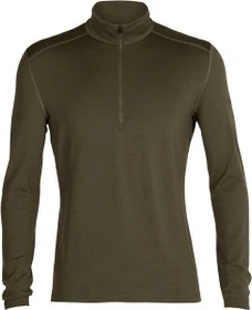 Icebreaker 260 Tech Half Zip Funktionsshirt langarm loden (Herren)