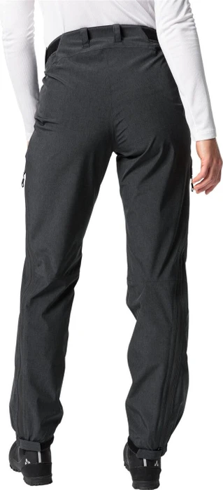 Vaude Yaras Warm Rain Fahrradhose lang black uni (Damen)