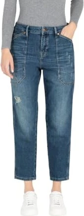 MAC Jeans Iowa Baggy Jeans mid blue/chic wash (Damen)