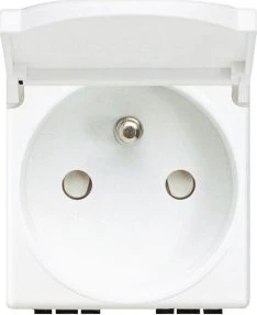 Bticino LivingLight Steckdose französischer Standard, weiß