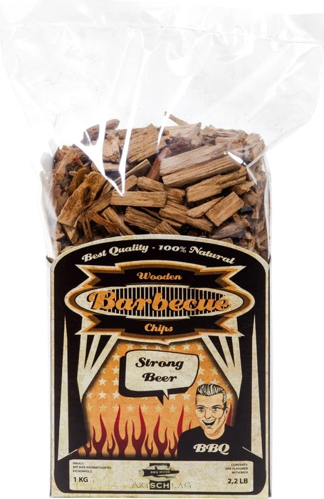 Axtschlag Räucherchips Bier Eiche, 1kg