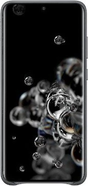 Samsung Leather Cover für Galaxy S20 Ultra grau