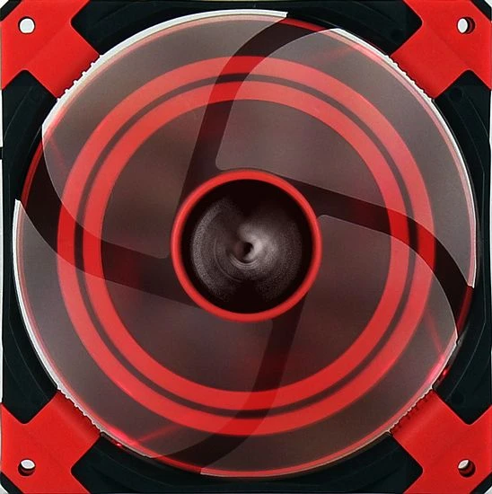 AeroCool Dead Silence Red Edition, 140mm