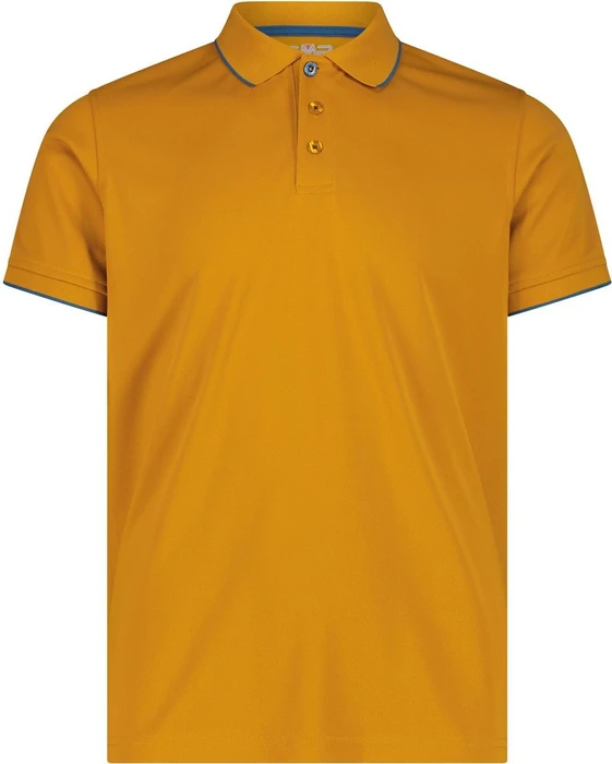 CMP Einfarbiges Pique Poloshirt kurzarm (Herren)