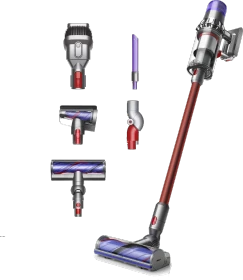 Dyson V15 Origin Akku-Handstaubsauger nickel/rot