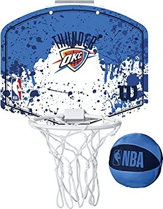 Wilson NBA Team Mini Oklahoma Thunder Basketballkorb