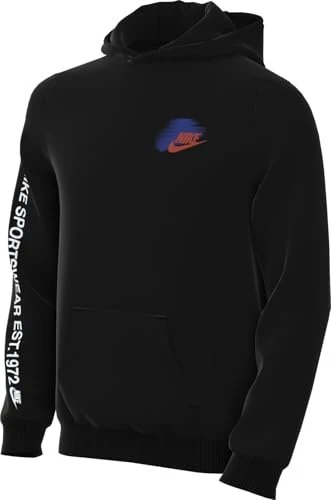 Nike Sportswear Standard Issue Fleece Hoodie schwarz (Junior)