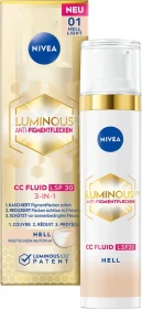 Nivea Luminous630 Anti-Pigmentflecken CC Fluid 01 hell LSF30, 40ml