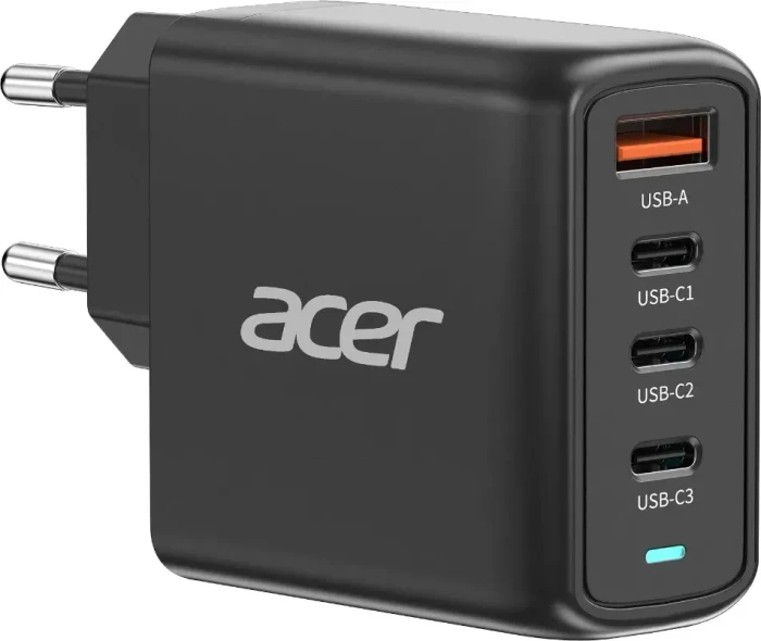 Acer GaN Ladegerät 3x USB-C/1x USB-A 100W schwarz
