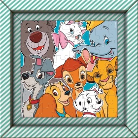 Clementoni Frame me up Disney Animal Friends