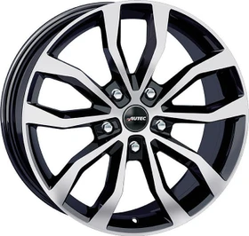Autec Typ U Uteca 9.0x20 5/114.3 ET45 schwarz poliert