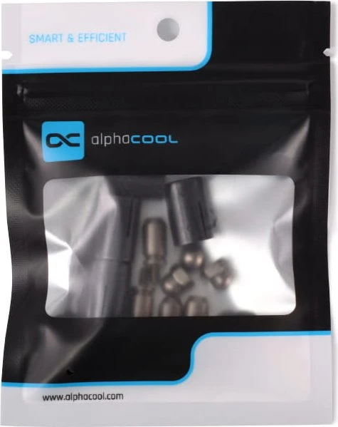 Alphacool Core Push Mounting 17mm M3/M4/UNC 6-32, 4er-Pack