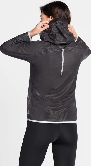 Odlo Zeroweight Dual Dry Waterproof Laufjacke schwarz (Damen)