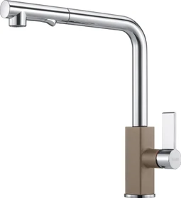 Franke Maris HD Zugauslauf chrom cashmere