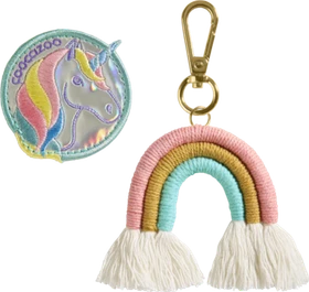 Coocazoo Colour Up-Set Anhänger & Patch Unicorn