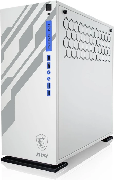 In Win 303 MSI Dragon Edition, weiß, Glasfenster