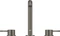 Grohe Essence 3-Loch Waschbeckenarmatur 1/2" M-Size mit Ablauffernbedienung hard graphite gebürstet Vorschaubild