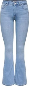 ONLY Blush Flared Jeans light blue denim (Damen)
