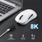 RK Royal Kludge MG5 8K Wireless Gaming Mouse, Panda weiß/schwarz, USB/Bluetooth Vorschaubild