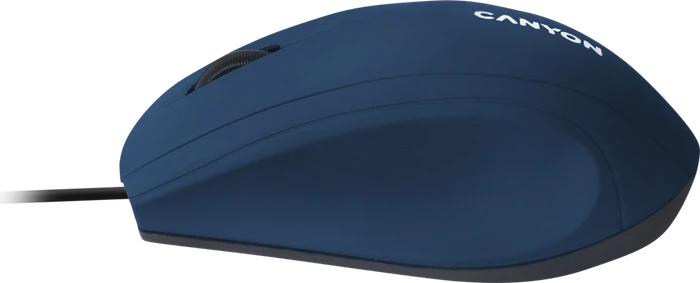 Canyon W-05 Wired Mouse blau, USB