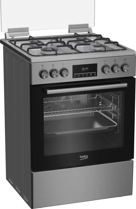 Beko FBM62320XDSL Elektroherd mit Gas-Kochfeld