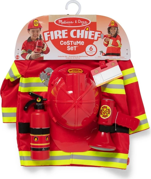 Melissa & Doug Feuerwehr Kostüm