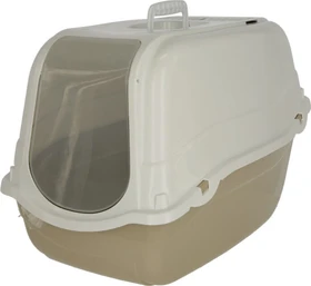 Kerbl Katzentoilette Minka, taupe/weiß