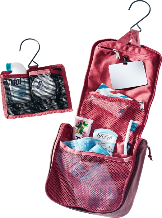 Deuter Wash Center I cranberry-maroon 2020