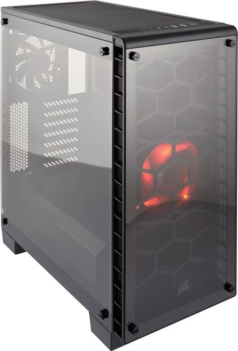 Corsair Crystal Series 460X schwarz, Glasfenster