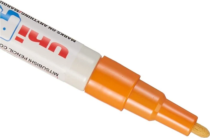 Uni-Ball uni-Paint PX-21 Lackmarker Rundspitze dünn orange